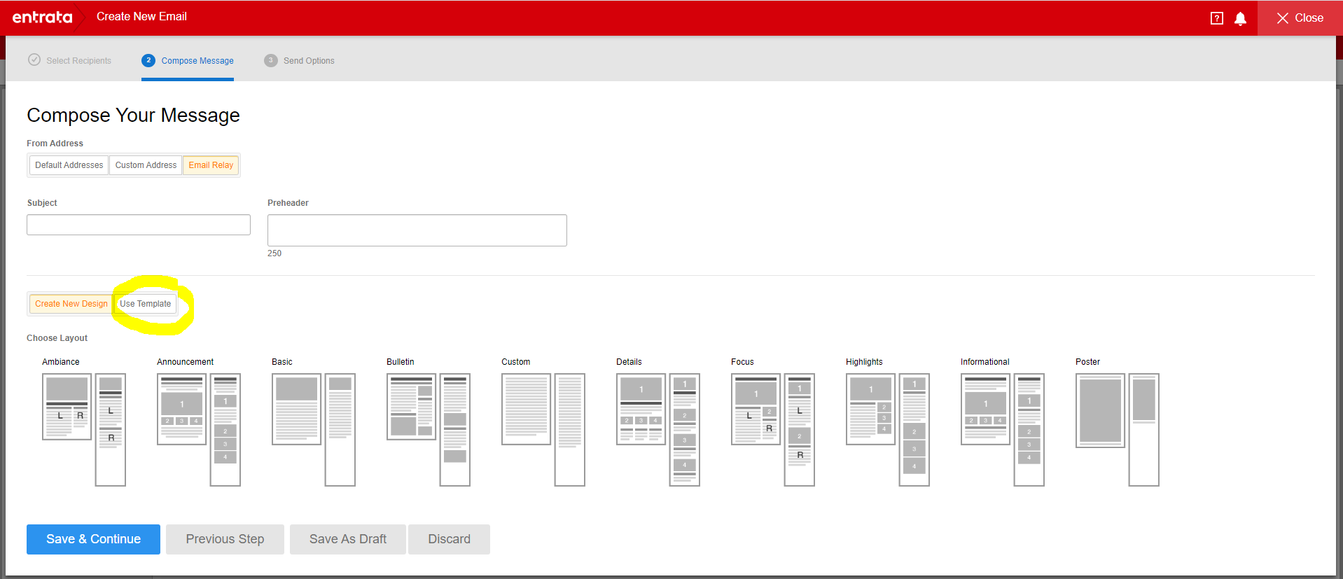 Message Center Templates Horizon Answers